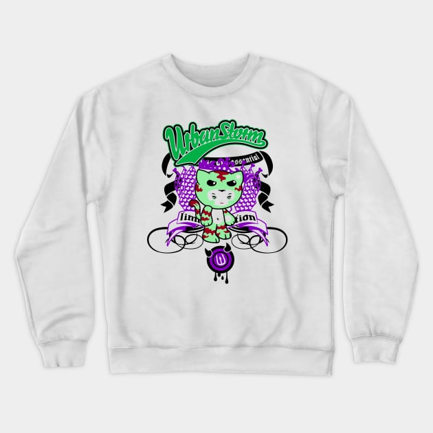 Urban Storm Crewneck Sweatshirt by Fasanevius